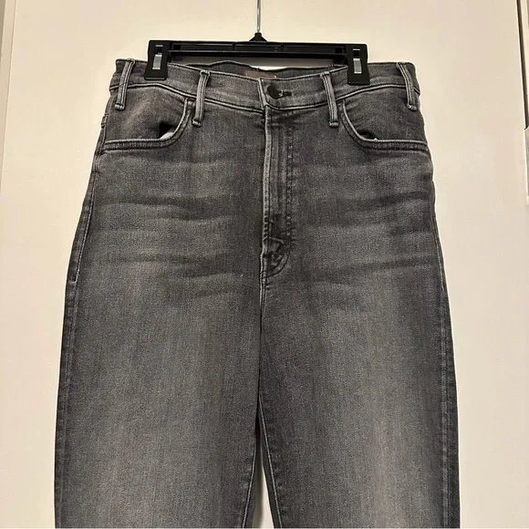 NWT Mother Hustler Heel jeans Magic 8 Ball size 29 gray - Picture 2 of 11